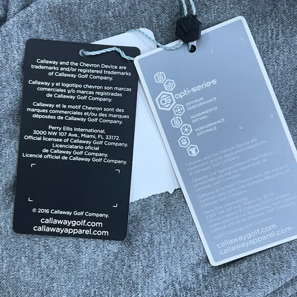 Callaway Men Size XL Sweater Quarter 1/4 Zip Pullover Golf OptiShield UPF 50 NEW - Picture 13 of 16